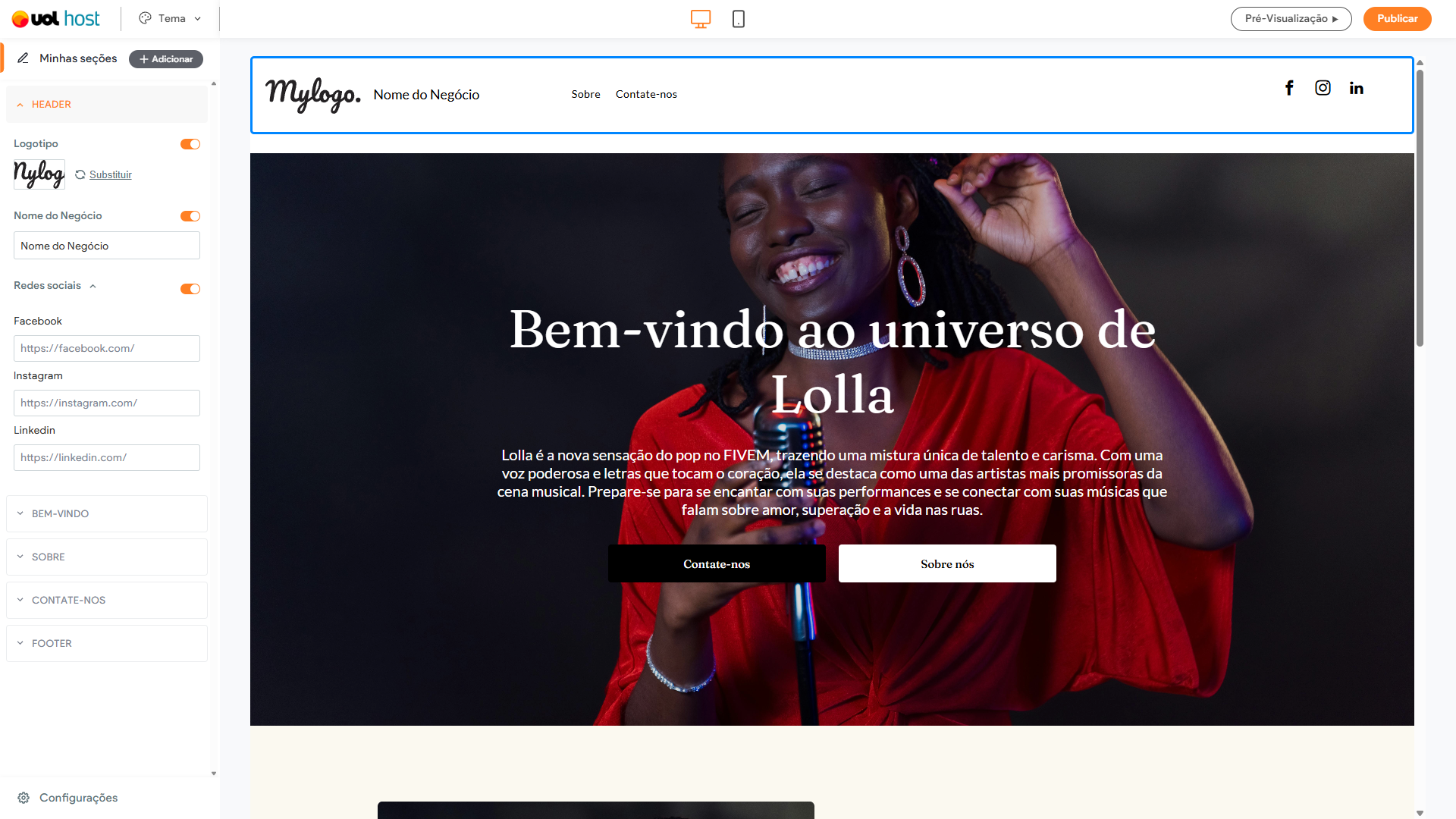 Imagem Interativa Criador